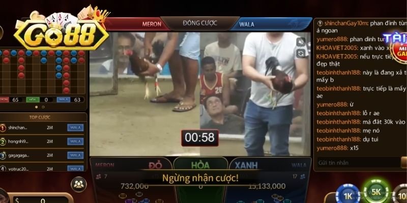 3 loại hình cược đá gà GO88 không thể bỏ qua