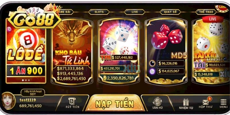 Đánh giá khách quan về cổng game GO88 có uy tín không