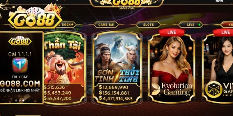 Sử dụng ứng dụng di động GO88