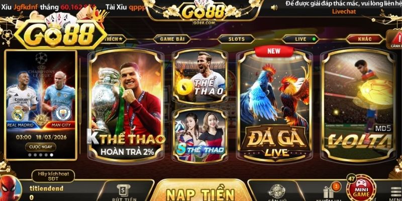 Thể thao – Trung tâm cá cược với hàng ngàn kèo đấu mỗi ngày